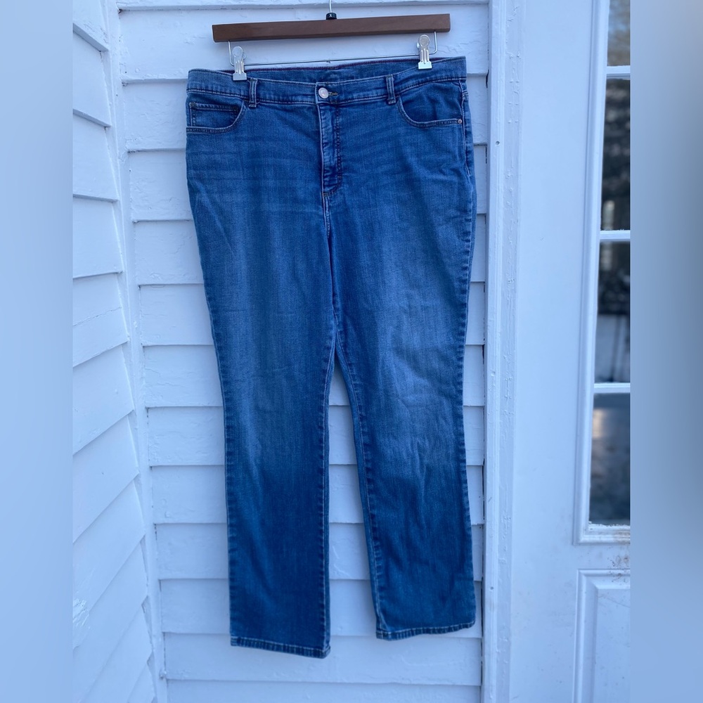 Lee Women's Straight Leg Blue Jeans